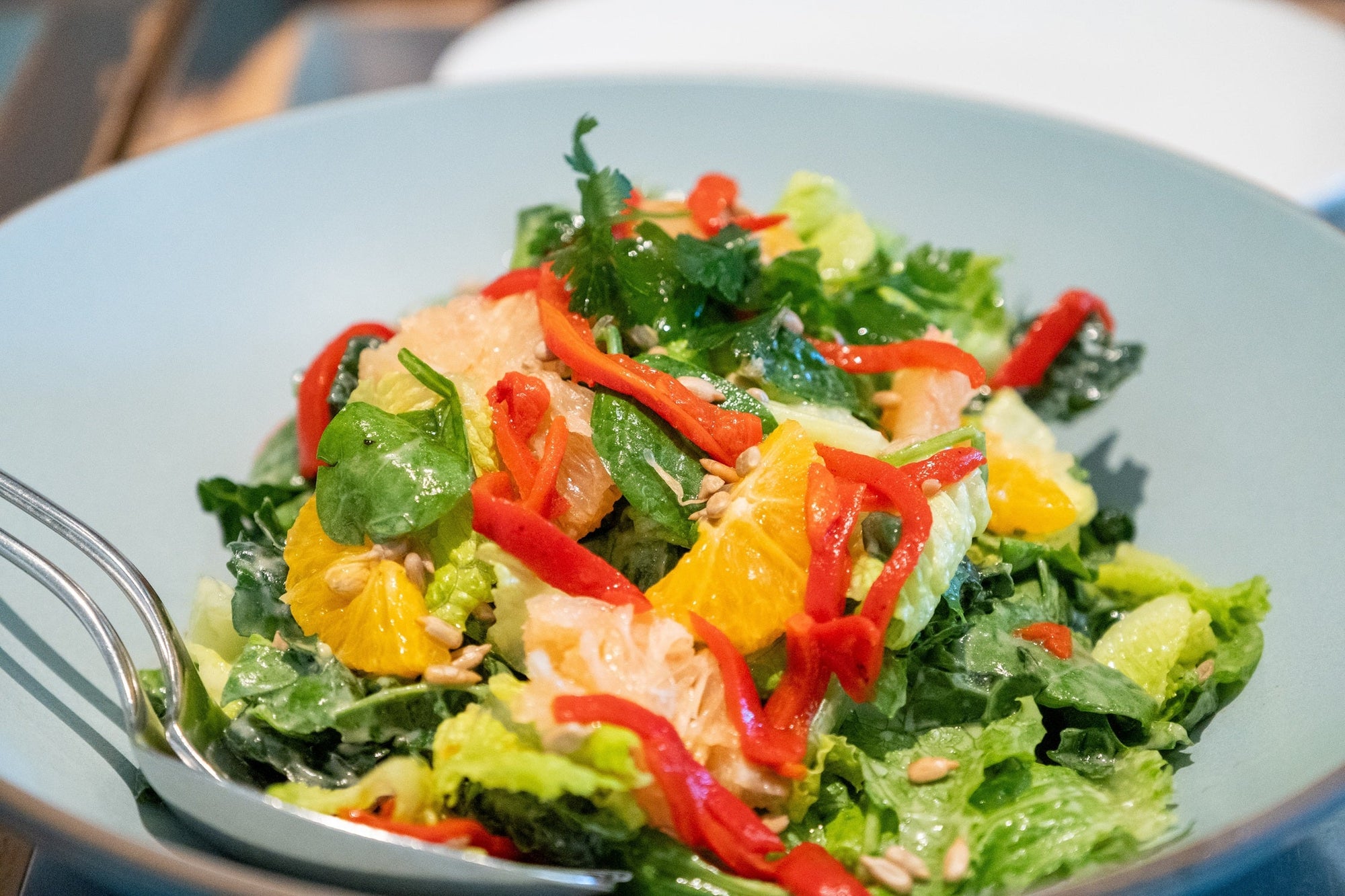 Aubergine and Red Pepper Salad With Caramelized Butter And Yoghurt