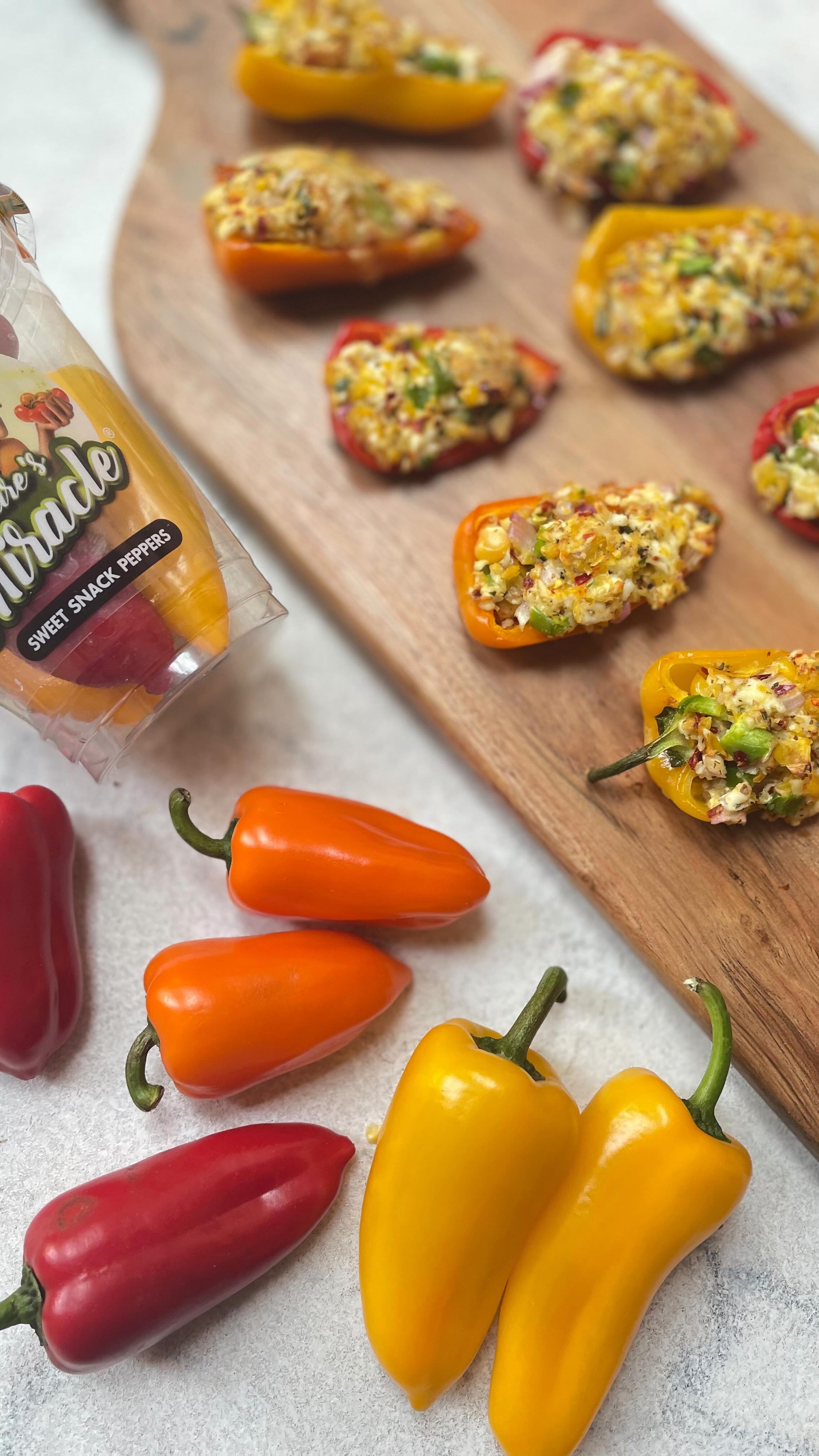 Stuffed Peppers by Karishma Mehta