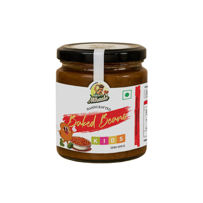 Nature’s Miracle Handcrafted Baked Beans – Kids (Zero Spice)