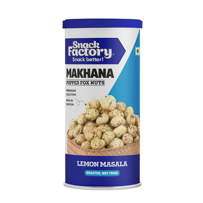 Snack Factory Makhana Can (Lemon Masala, 53gm)