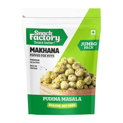 Snack Factory Makhana (Pudina Masala, 62gm)