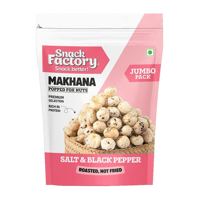 Snack Factory Makhana (Salt & Black Pepper, 62gm)