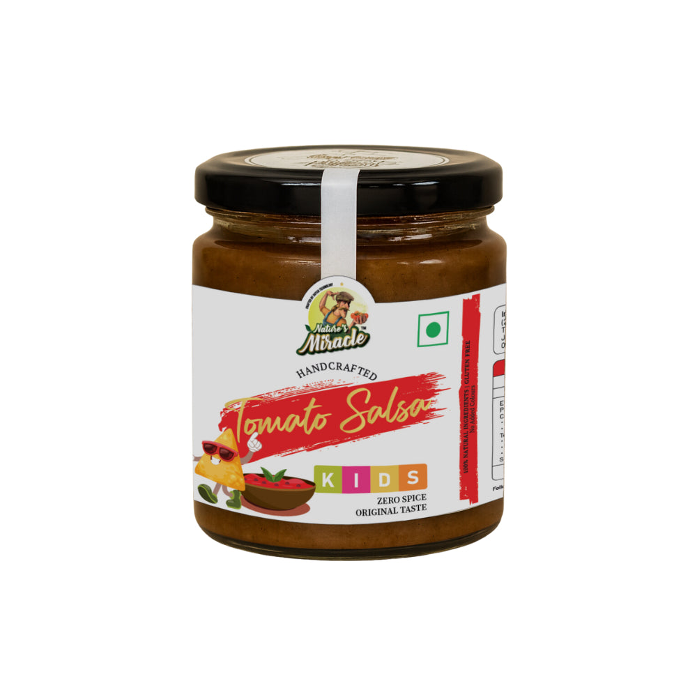 Nature’s Miracle Handcrafted Tomato Salsa – Kids (Zero Spice)
